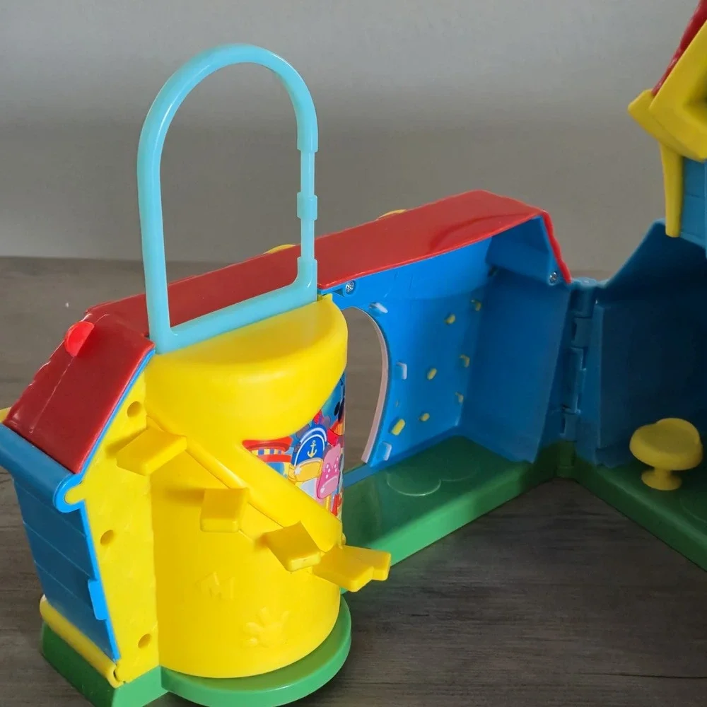 Mickey Mouse Clubhouse Funny The Funhouse Playset Lights Sounds WORKS No Figures